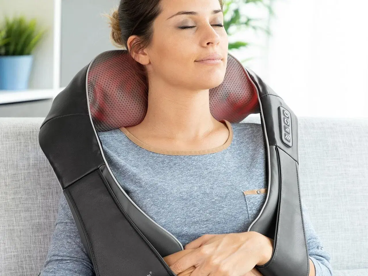 Billede 1 - Shiatsu Pro Massager Massaki 24W