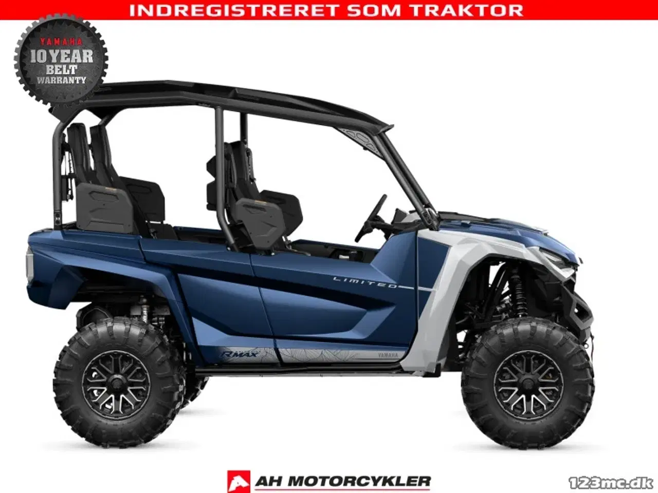 Billede 2 - Yamaha Wolverine RMAX4 1000 Compact LE Traktor