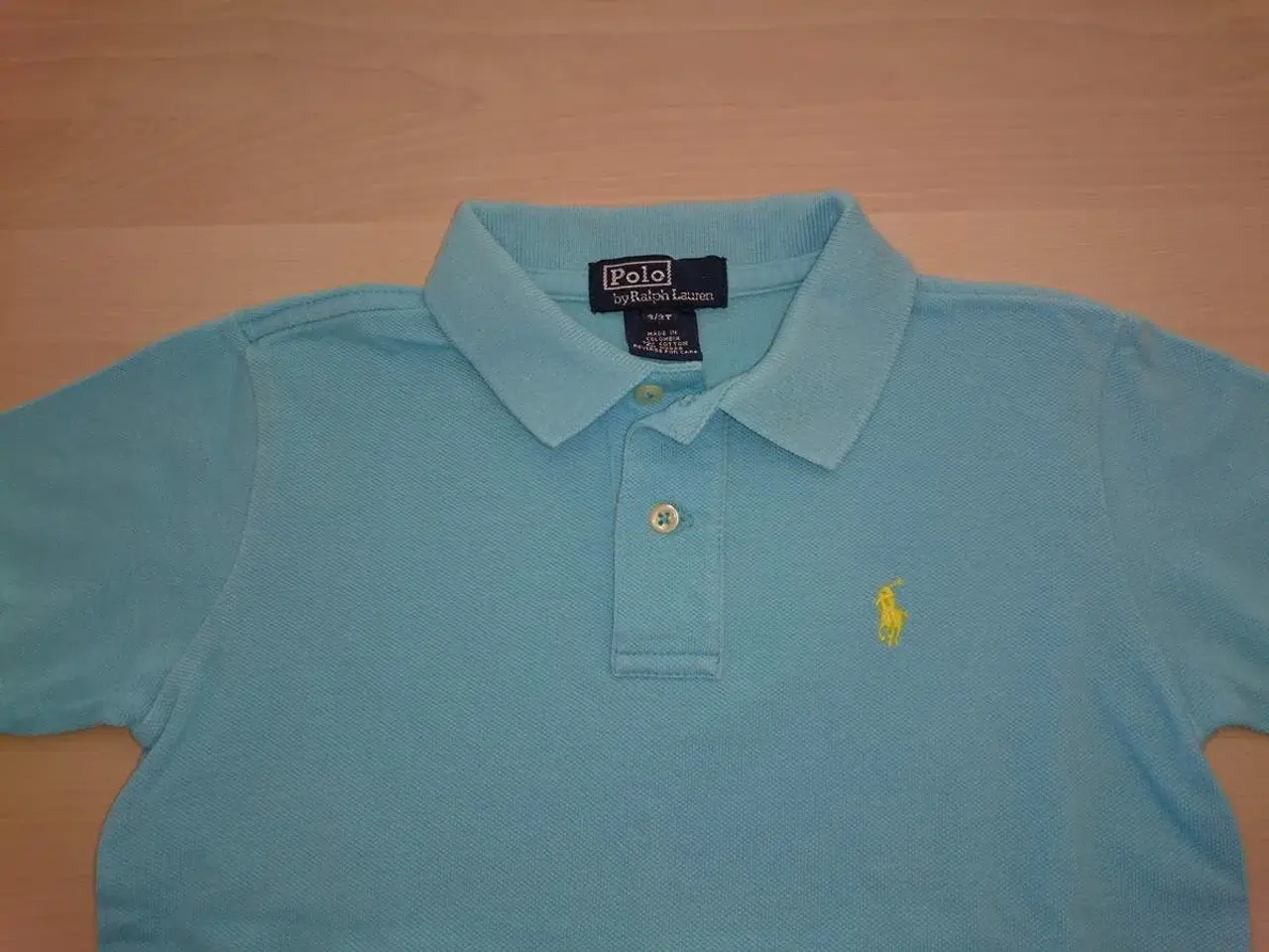 Billede 3 - Ralph Lauren tyrkis polo str 104/110.