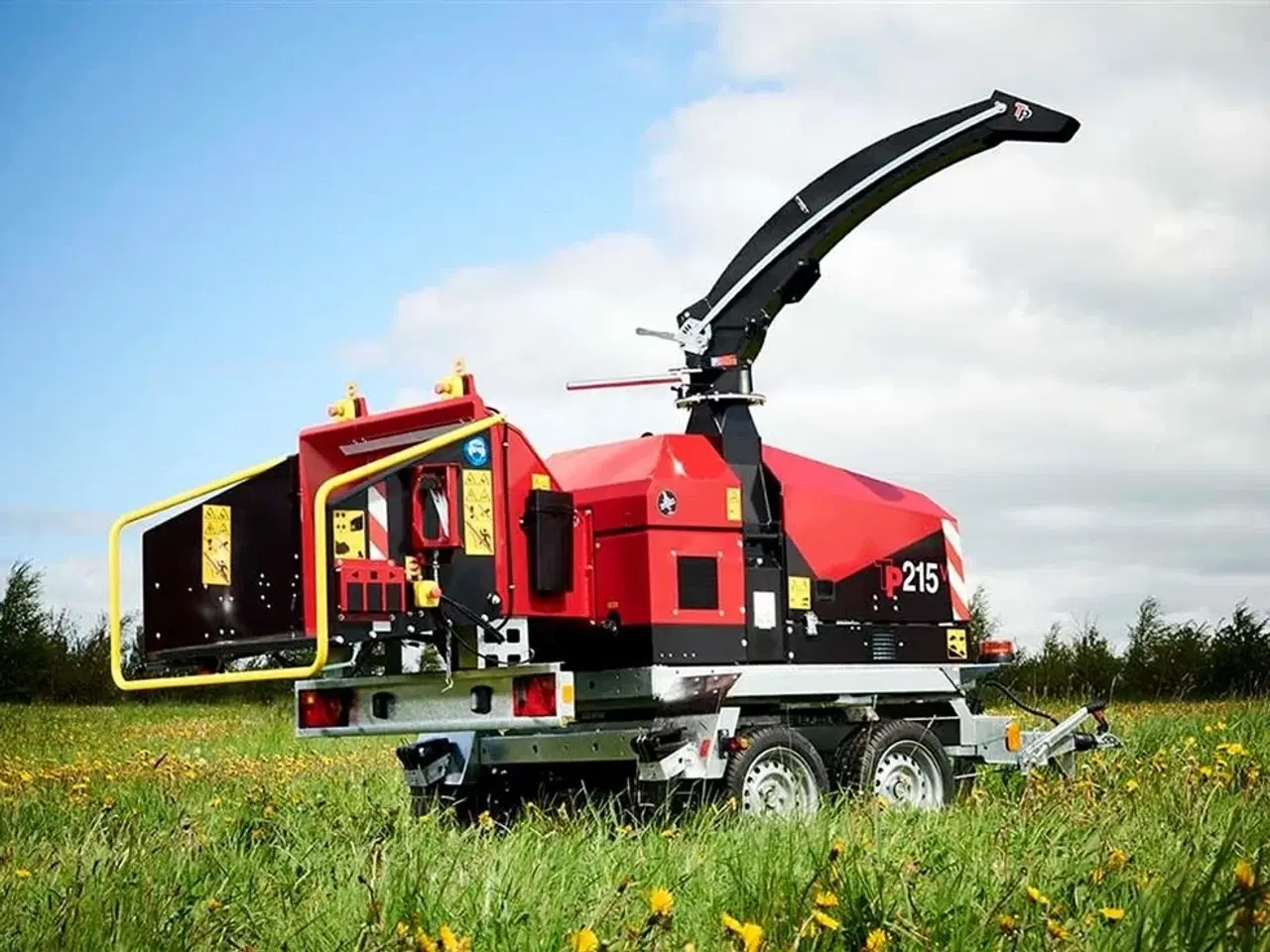 Billede 4 - TP 215 MOBIL T m. TP Pilot+, Hatz m. DPF 59 hk, tandemtrailer og 270 graders drejekrans