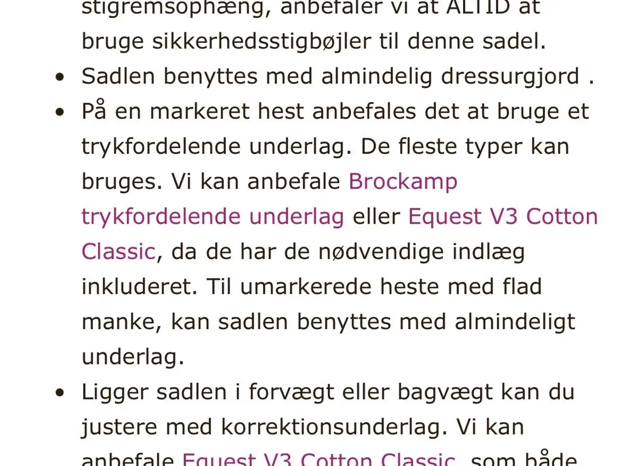 Billede 5 - Bomløs sadel