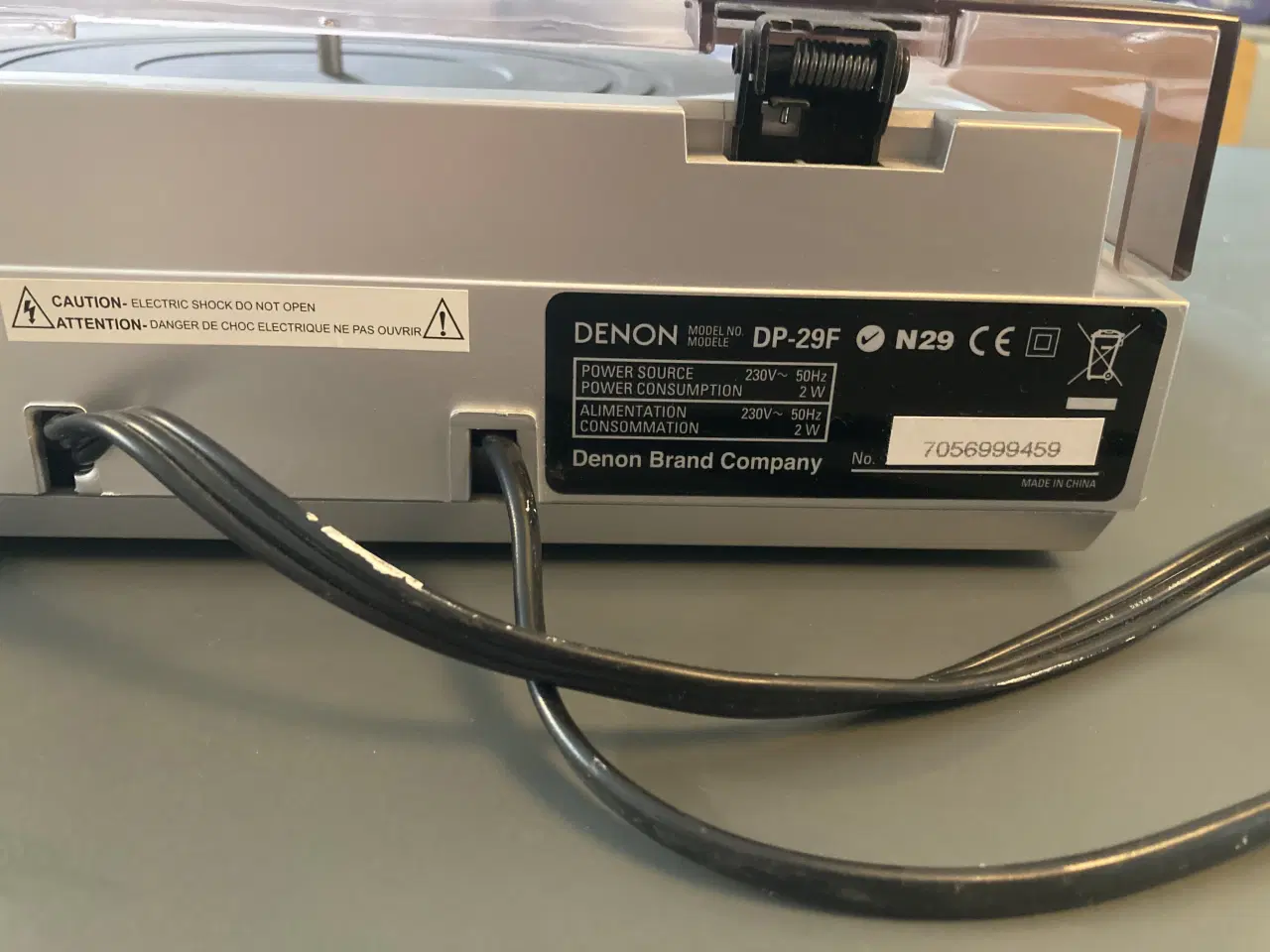 Billede 5 - Denon DP-29F pladespiller (uden pickup)