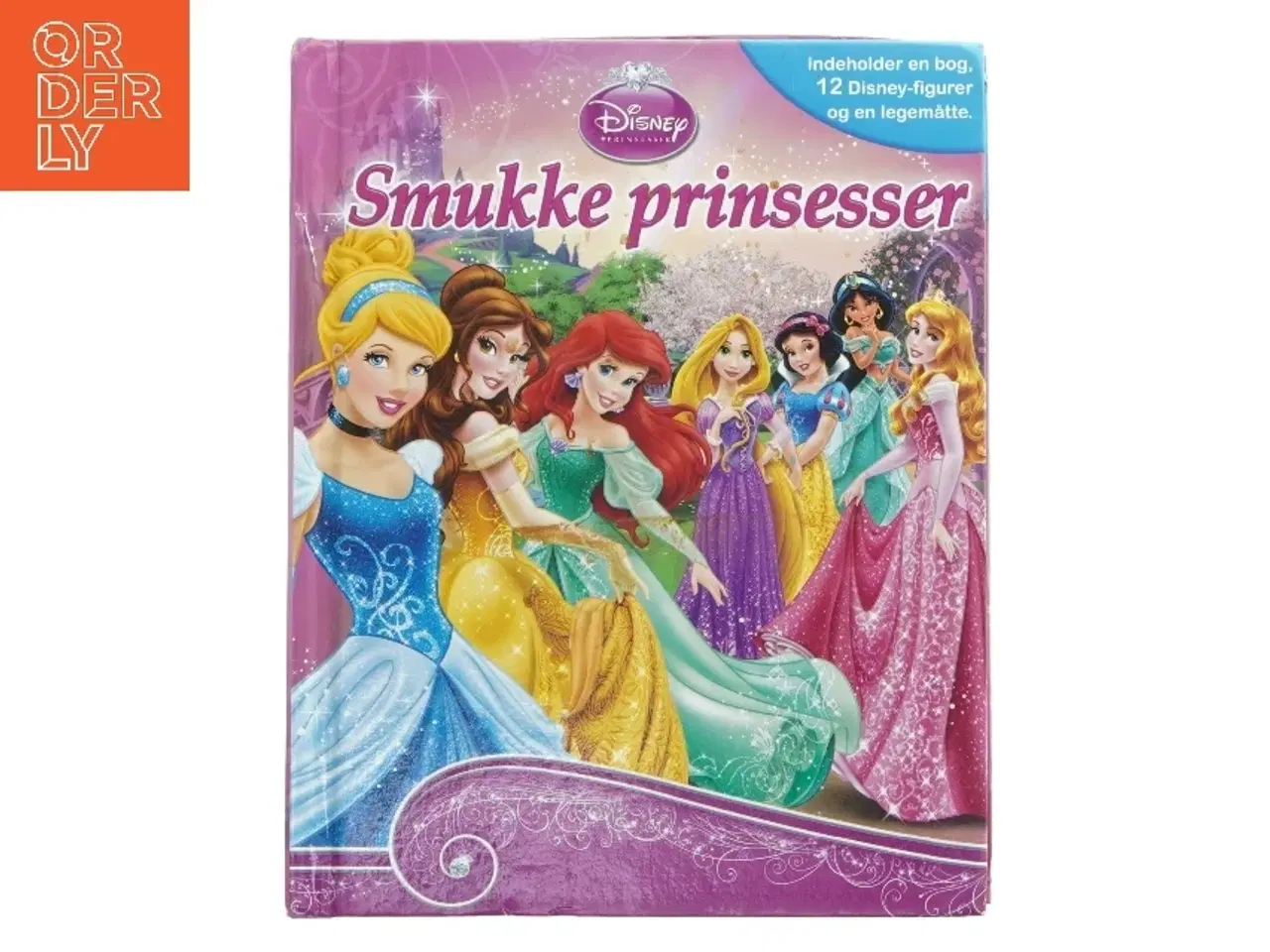 Billede 1 - Disney Prinsesser legesæt med figurer fra Disney (str. 25,5x20 cm)