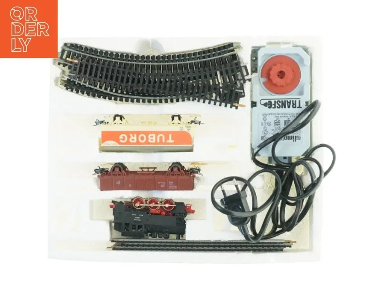 Billede 3 - Modeltogssæt (str. 36x30 cm)
