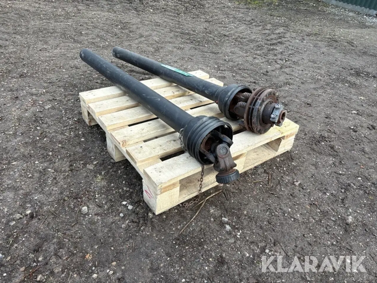 Billede 1 - Komplet PTO-aksel med springkobling 1 styk