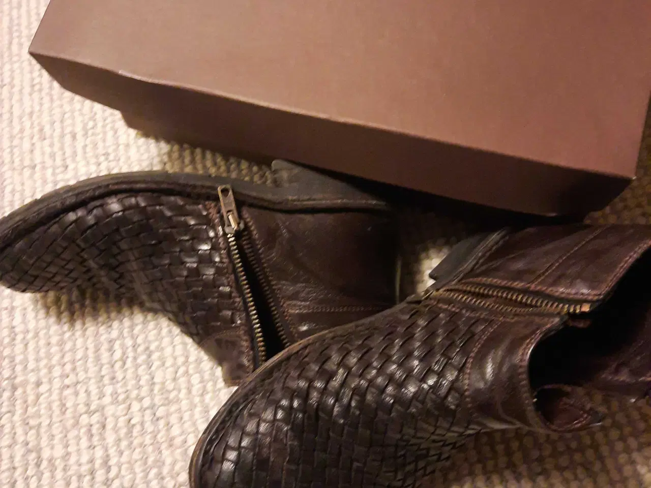 Billede 6 - Støvler korte mørke brune