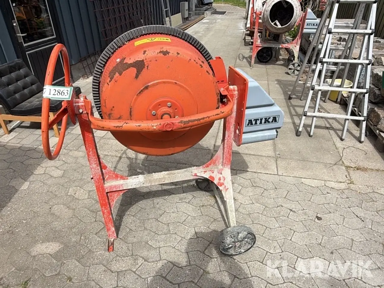 Billede 6 - Betonblander ATIKA Profi 145 S 145 liter