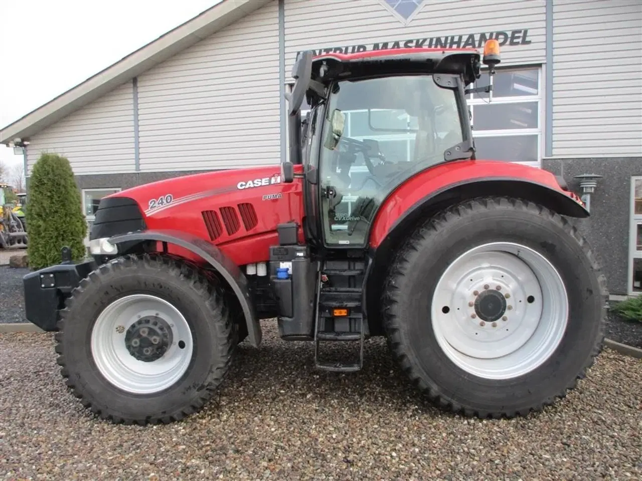 Billede 8 - Case IH Puma 240 CVX  Luftanlæg, affjedret foraksel og affjedret kabine. CVXDrive