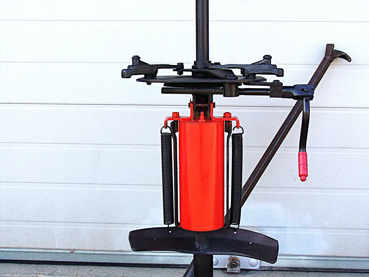 Billede 1 - dækmaskine    