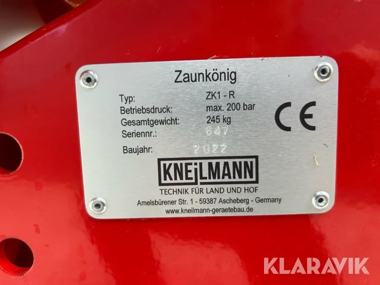 Billede 5 - Slåmaskine Zaunkonig ZK1-R