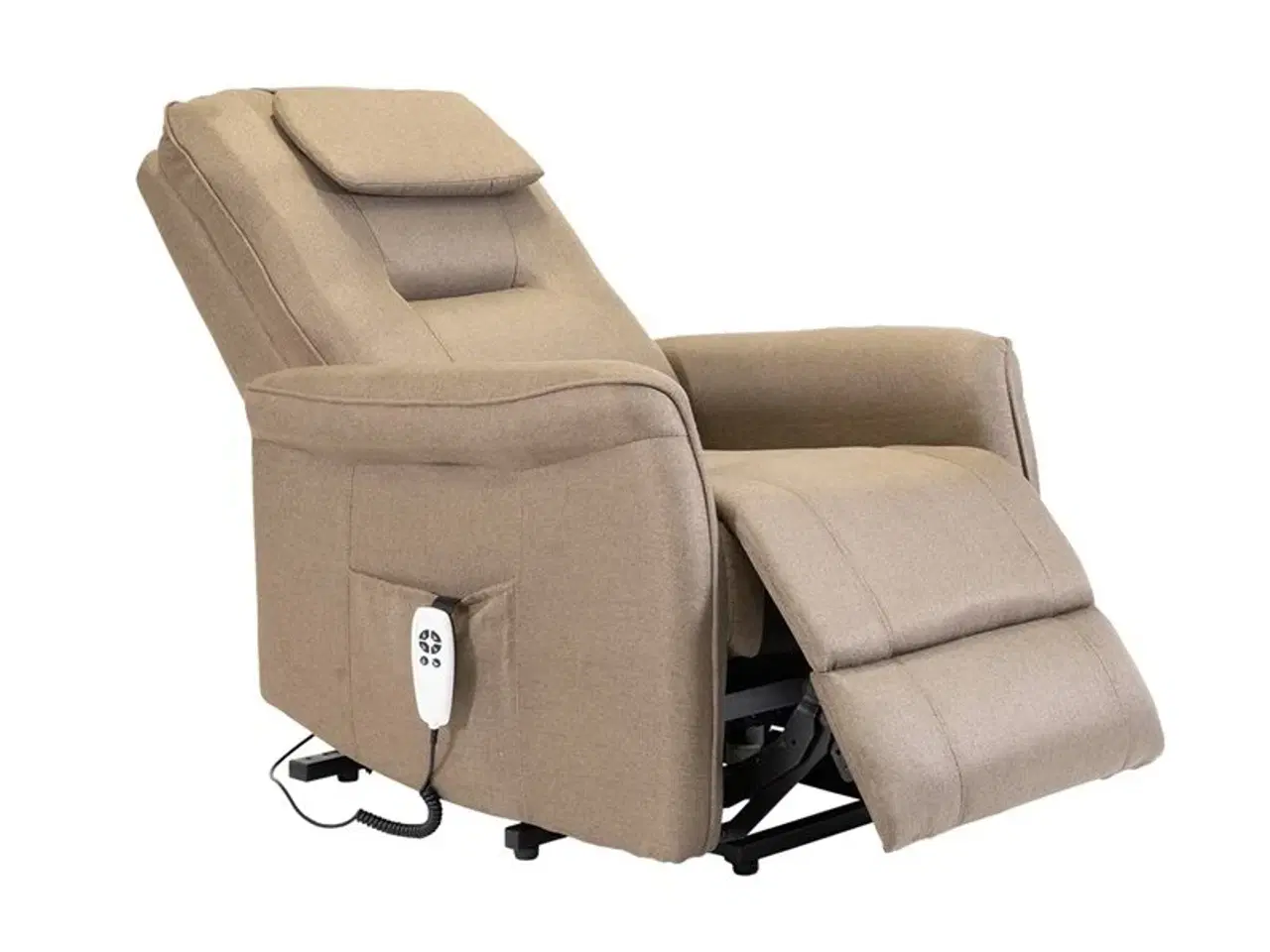 Billede 9 - Lindebjerg Otiumstol Luksus - stof m/løftefunktion