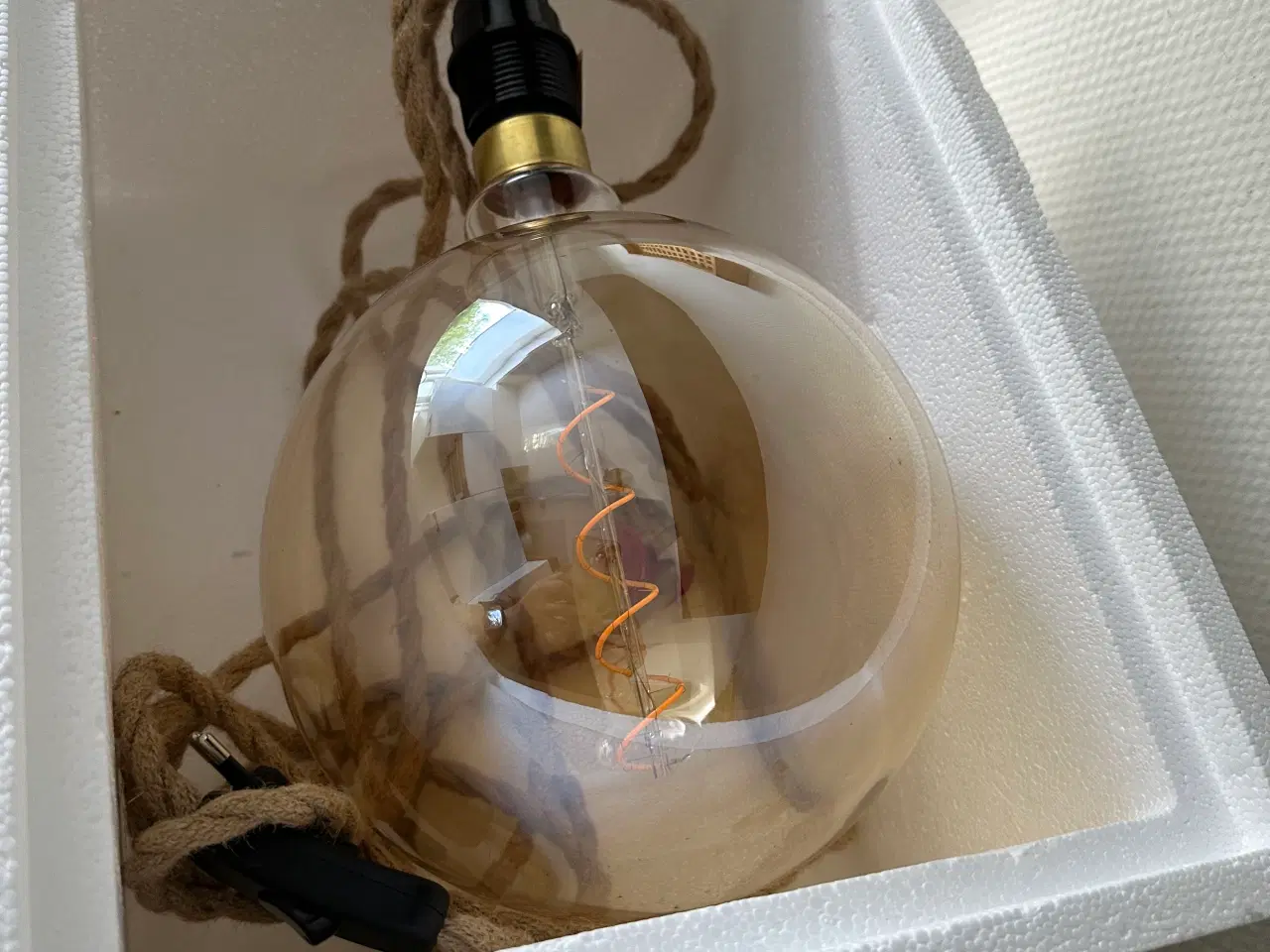 Billede 1 - Lampe stor pære