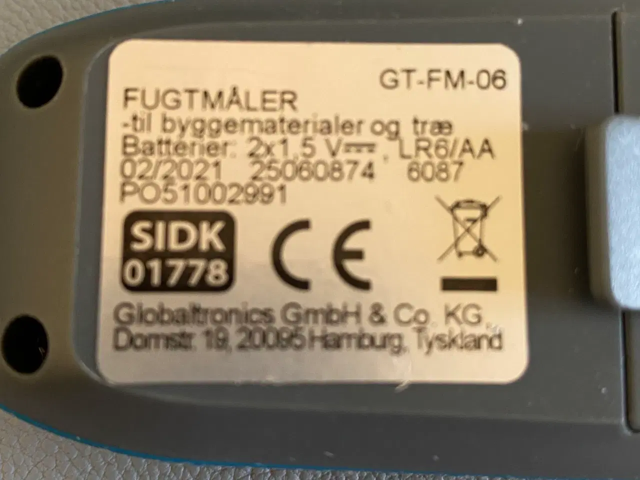 Billede 3 -  Workshop zoneFugtmåler til byggematerialer og træ