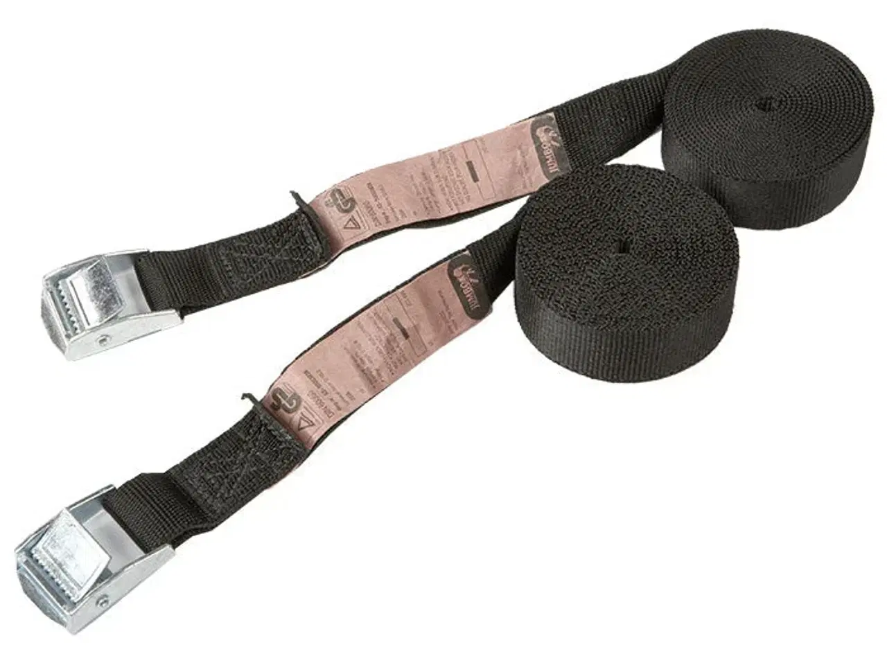 Billede 1 - Bagageremme 2x250cm/25mm 2stk