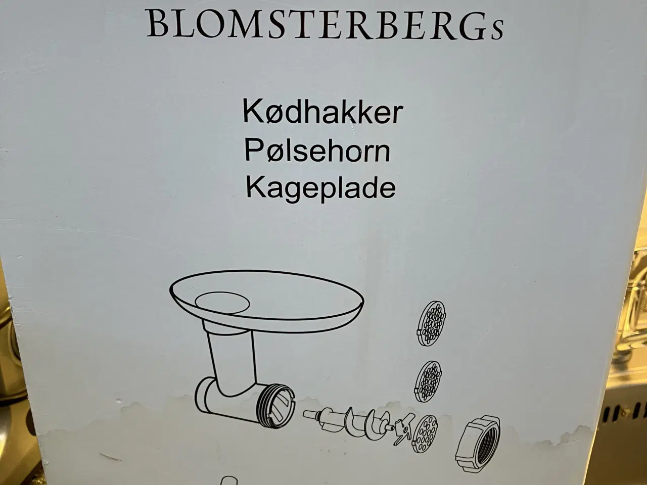 Billede 2 - BLOMSTERBERG RØREMASKINE MED EKSTRA TILBEHØR