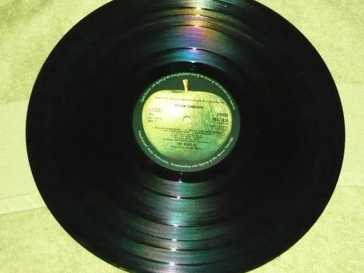 Billede 4 - THE BEATLES YELLOW SUBMARINE LP