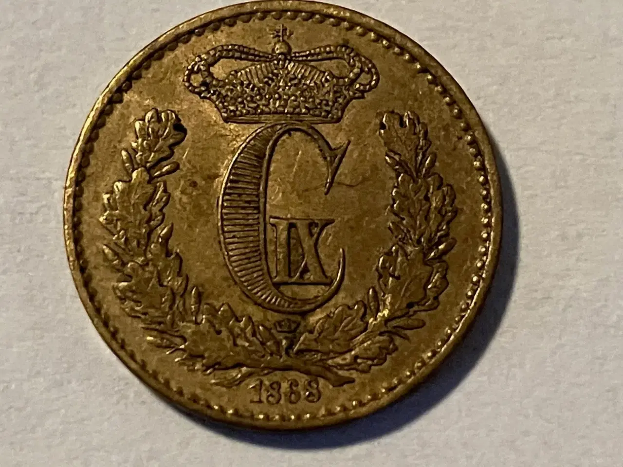 Billede 2 - 1/2 Skilling 1868