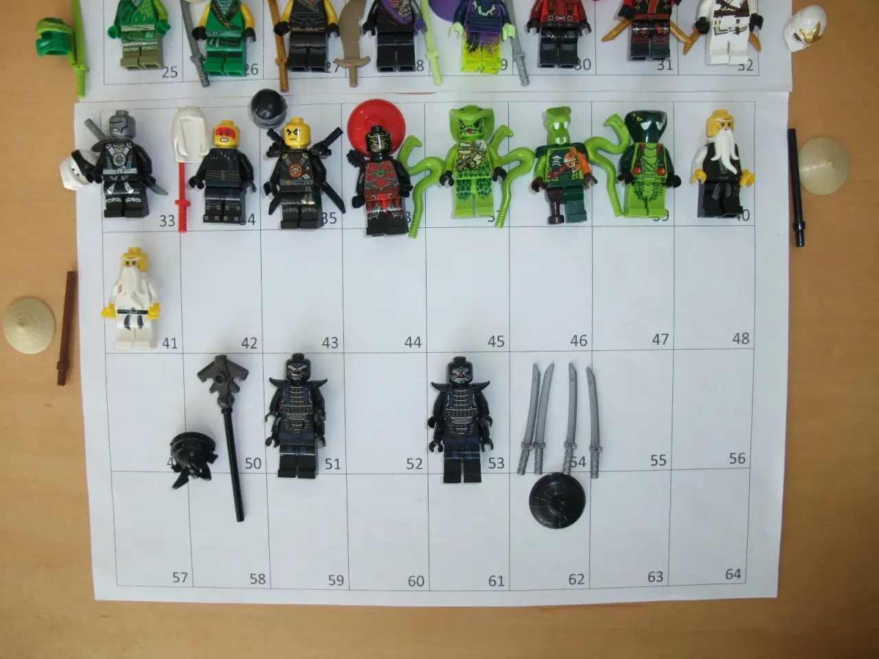 Billede 5 - Lego Ninjago Figurer 