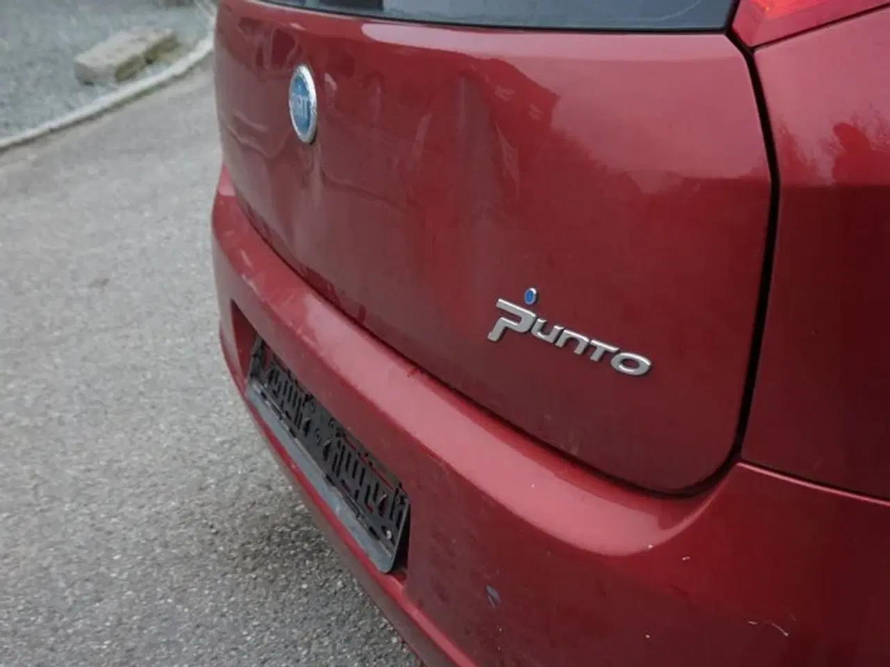 Billede 6 - Fiat Punto 1,2 personbil Rød Årg. 2006