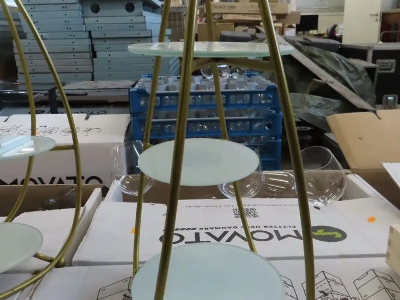 Billede 3 - 4 stk. Serveringsopsats