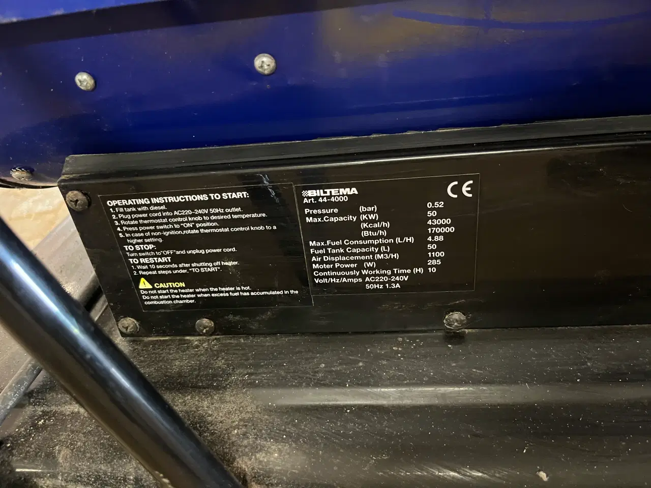Billede 5 - Varmekanon 50Kw