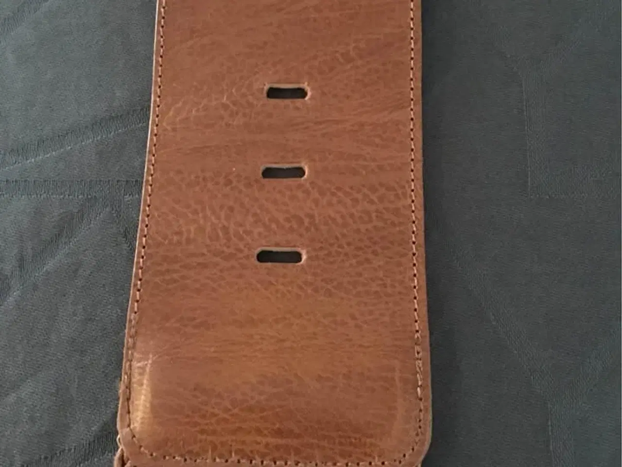 Billede 3 - Fransk Cuir Veritable bælte - 80 cm lang