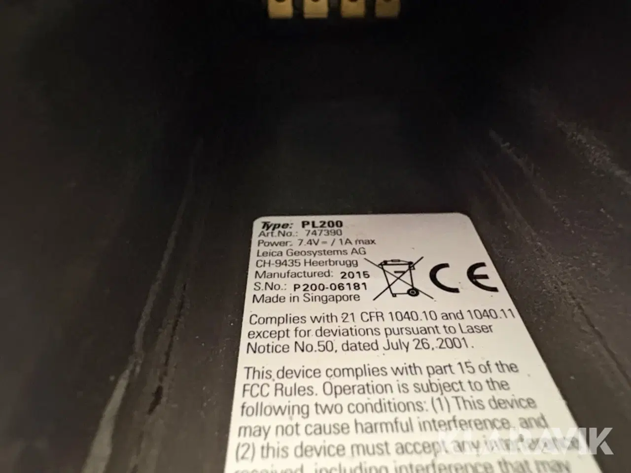 Billede 3 - Laser Leica PL200