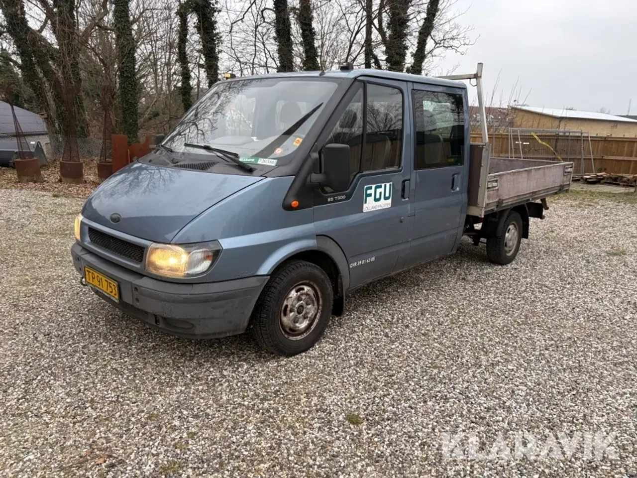Billede 1 - Mandskabs ladbil Ford Transit