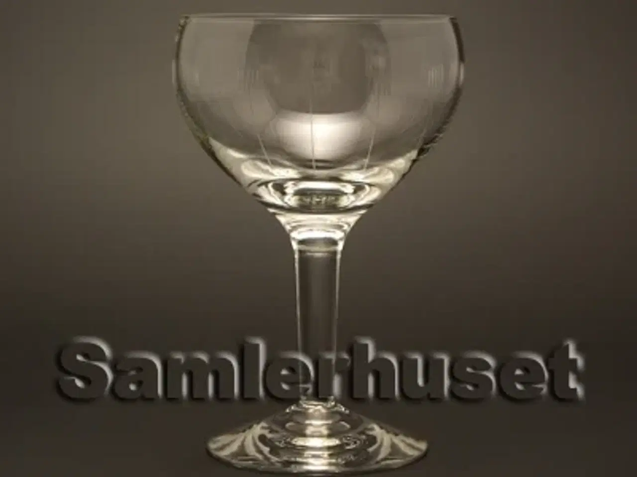 Billede 1 - Vibeholm Portvinsglas. H:93 mm.