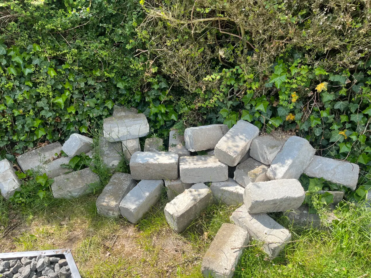 Billede 2 - Gratis Havefliser til afhentning 