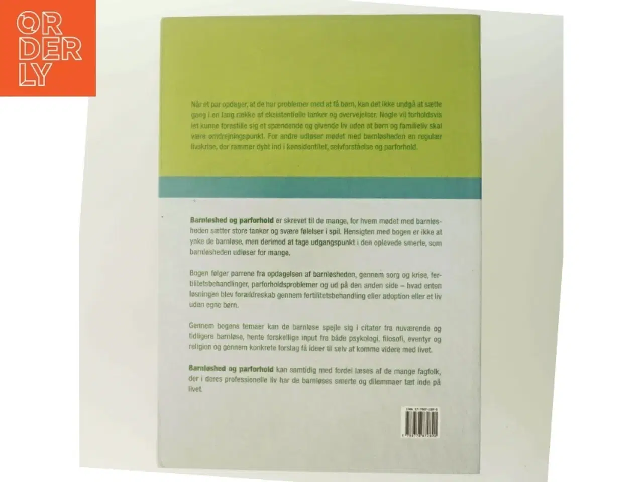 Billede 3 - Barnløshed og parforhold : at passe på sig selv og hinanden af Nina Rikke Cederberg (Bog)