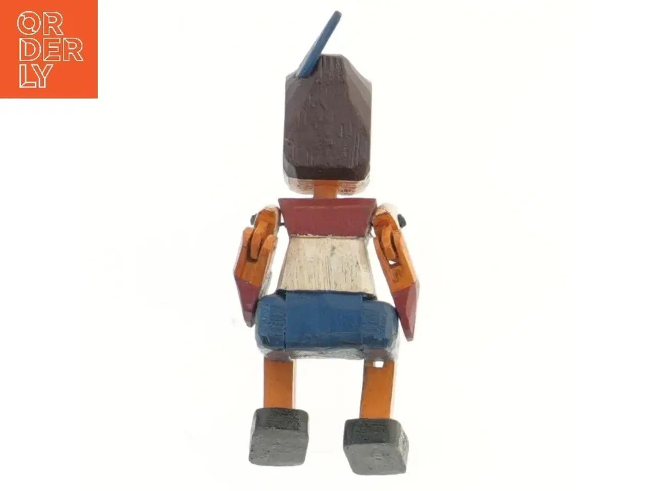 Billede 3 - Træ model af Pinocchio (str. 18x7 cm)