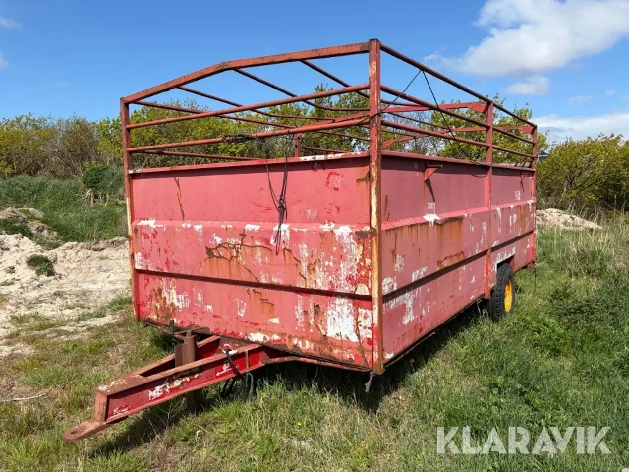 Billede 1 - Kreaturvogn