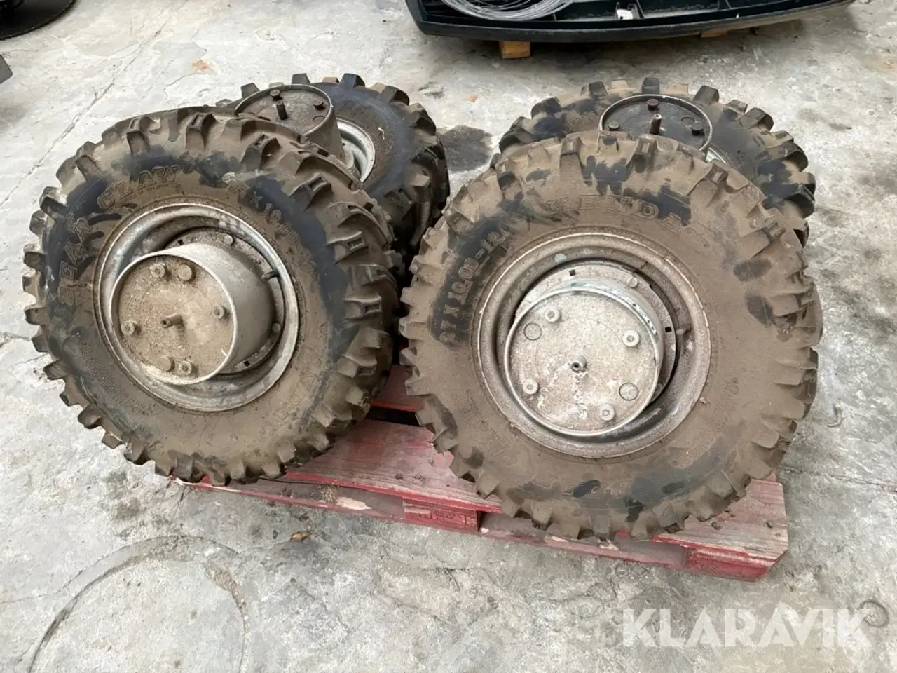 Billede 4 - Dæk til ATV Kenda 27x10.00-12 4 styk