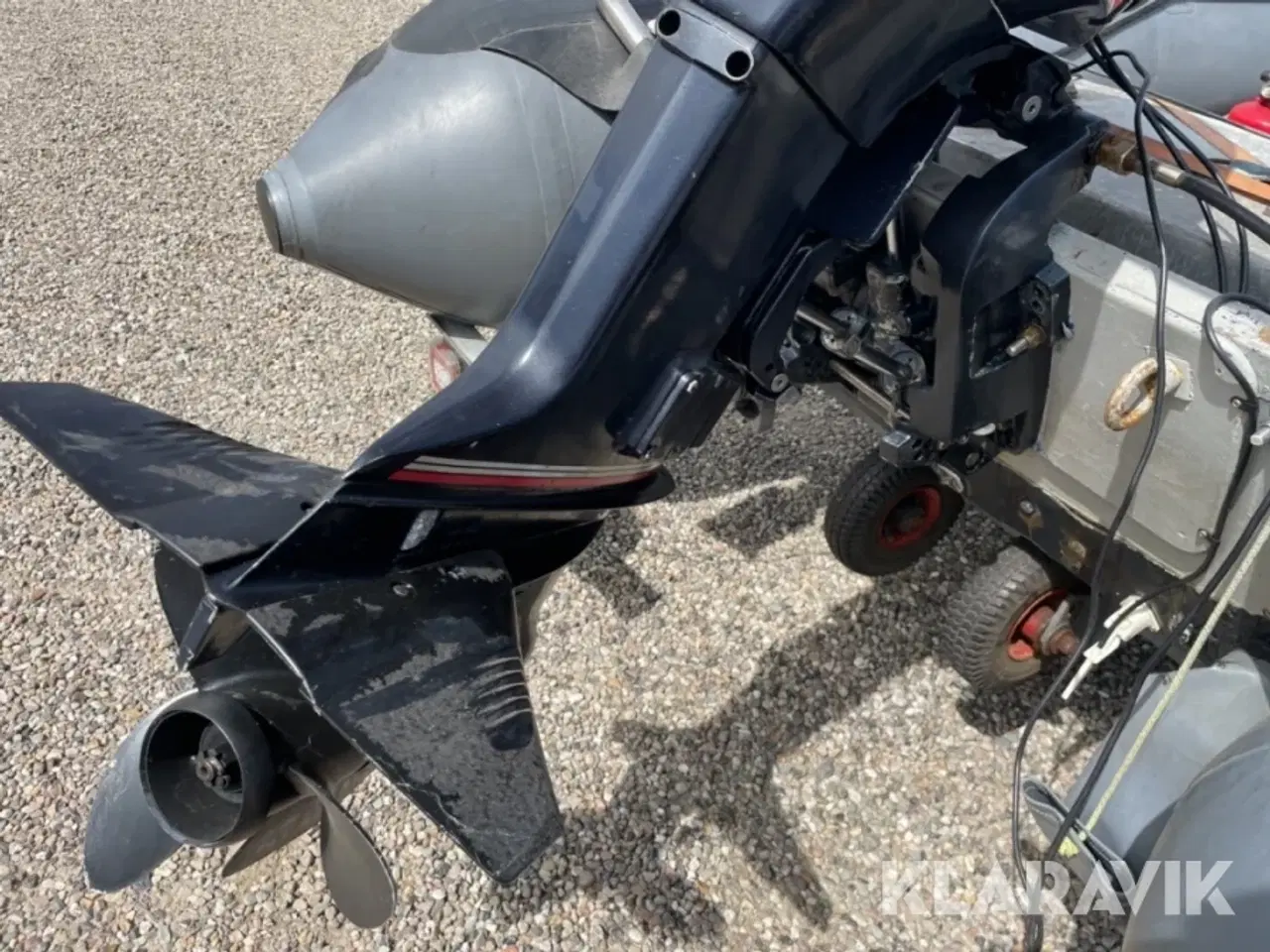 Billede 5 - Rip båd med styrepult og trailer Avon W530
