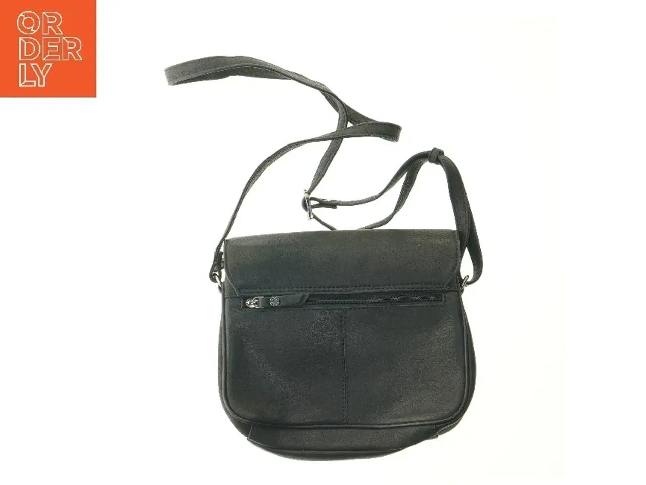 Billede 2 - Sort skuldertaske (str. 26x24 cm)