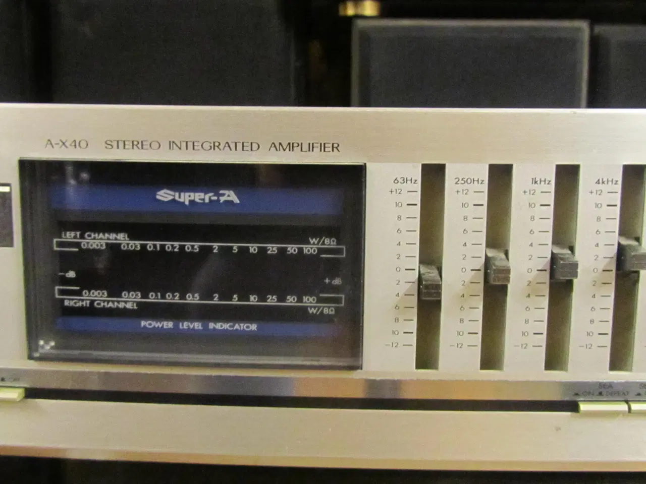 Billede 5 - TOSHIBA  A-X40 50W RMS og EQUALIZER