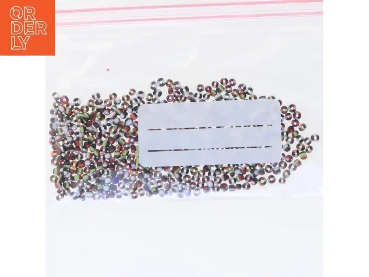 Billede 3 - Farverige perler (str. 11x6 cm)