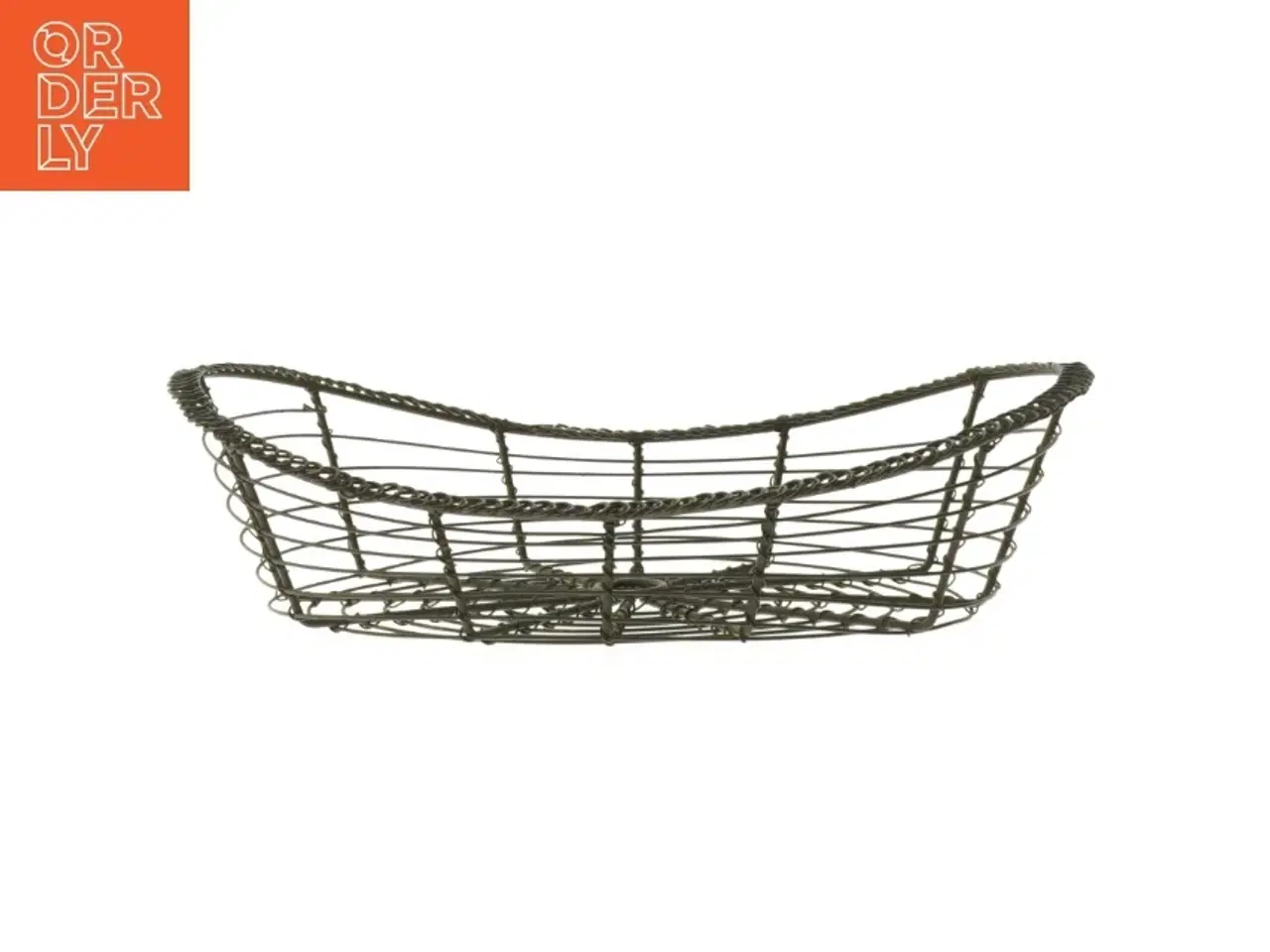 Billede 1 - Fil de Fer Metal frugtkurv (str. 30x17 cm)