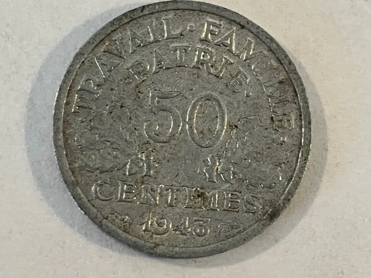 Billede 1 - 50 Centimes France 1943