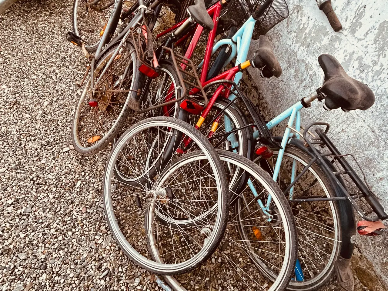 Billede 1 - Fire styk gamle cykler