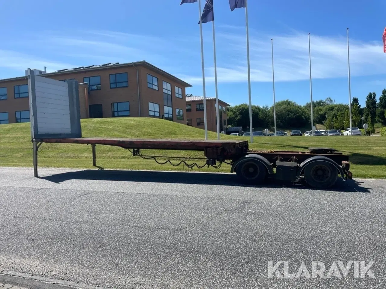 Billede 8 - Link trailer Fliegl SZS 380 2 akslet