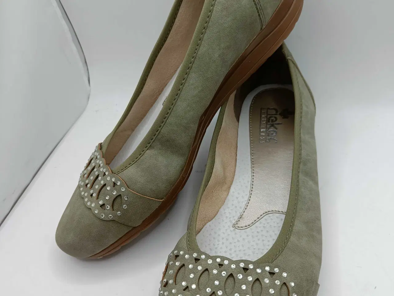 Billede 7 - Rieker olive 🫒 ballerina 40str 