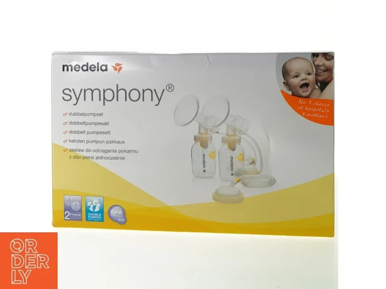 Billede 1 - Symphony Brystpumpesæt fra Medela