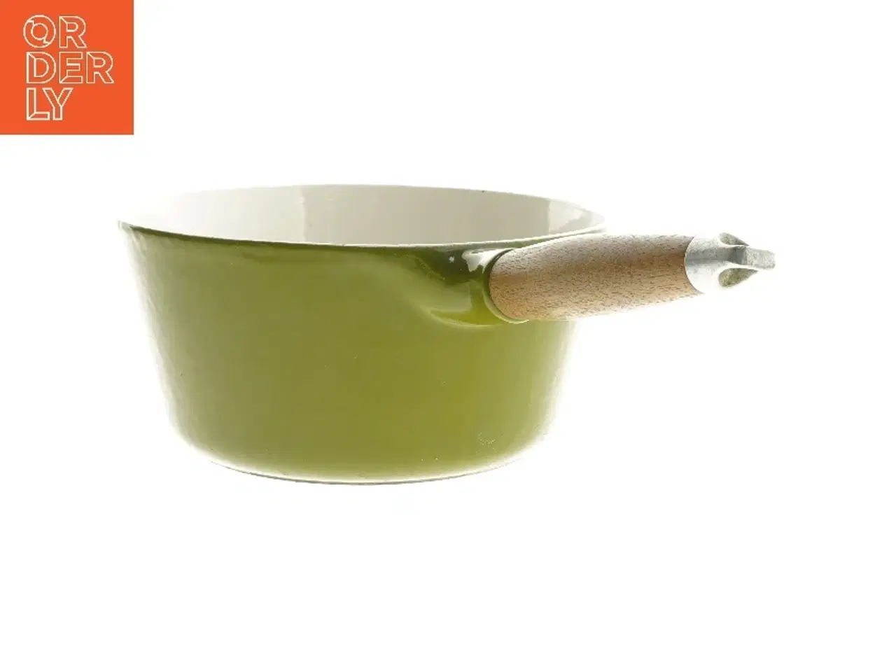 Billede 2 - Smedejerns gryde med træhåndtag fra QODO (str. 22 cm)