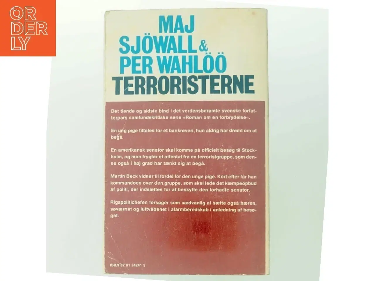 Billede 3 - Terroristerne af Maj Sjwall (Bog)