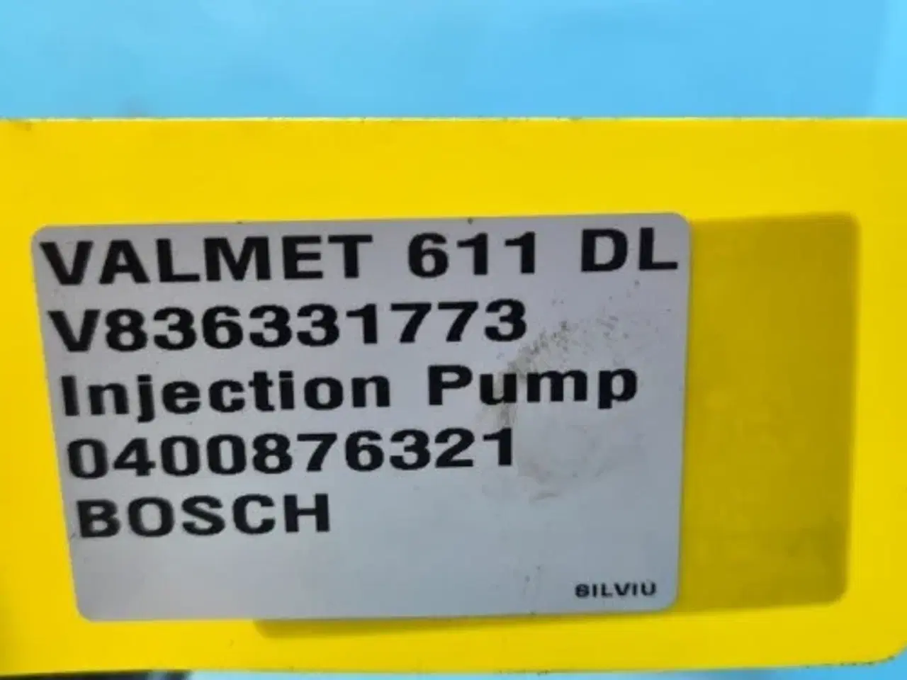 Billede 2 - Valmet 611 DL Indsprøjtningspumpe V836331773