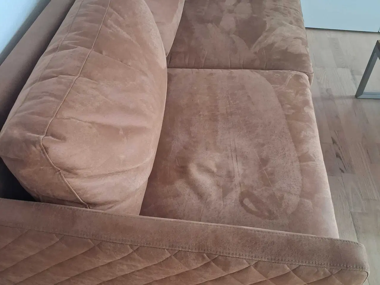 Billede 1 - Sienna nubuck lædersofa