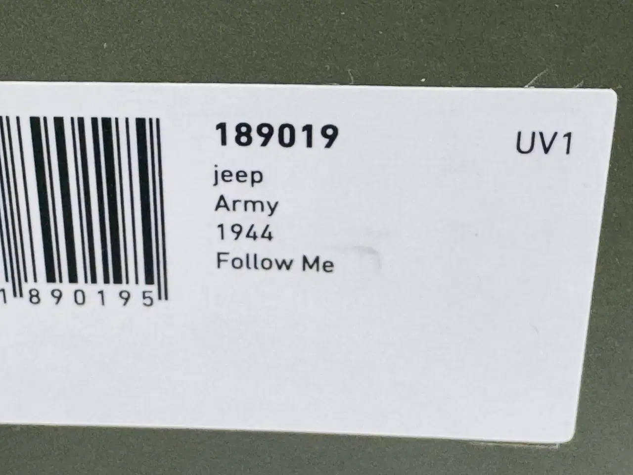 Billede 10 - 1944 Jeep US Army "Follow Me" Air Force 1:18 