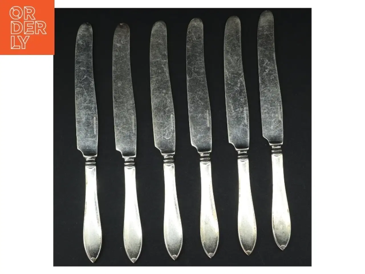Billede 4 - Vintage Sølvfarvede Smørknive